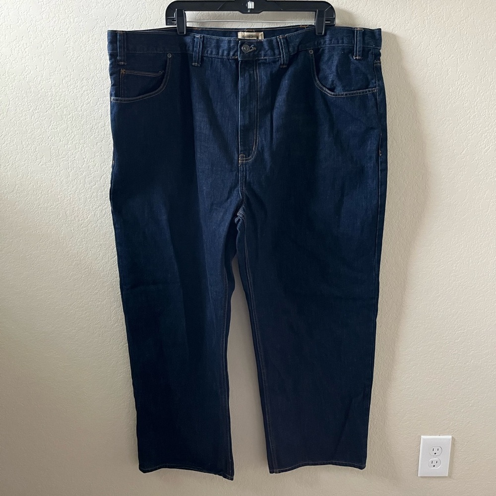 The Foundry Supply Co Big & Tall Jeans | Waist 48 | 100% Cotton | Relaxed Fit - Picture 1 of 14